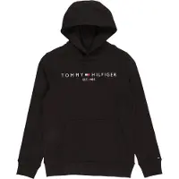 Tommy Hilfiger Huppari - Essential - Organic - Musta - - 7 v (122) - Hupparit