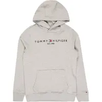 Tommy Hilfiger Huppari - Essential - Organic - Harmaa melange - - 5 v (110) - Hupparit