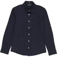 Tommy Hilfiger Kauluspaita - Solid Stretch - Organic - Twilight - - 10 v (140) - Kauluspaidat