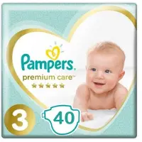 Pampers Premium Care Size 3 kertakäyttövaipat 6-10 kg 40 kpl