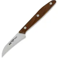 Due Cigni 1896, 2C1001NO peeling knife 7 cm, walnut wood