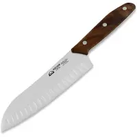 Due Cigni 1896, 2C1005NO Santoku 18 cm, walnut wood