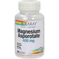 Solaray Magnesium Asporotat - 120 kapselia