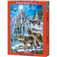Castorland Wolves and Castle 1500 pcs, Kuviopalapeli, 1500 kpl, Eläimistö, Lapset & Aikuiset, 9 vuosi/vuosia