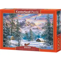 Castorland Mountain Christmas 1000p palapeli
