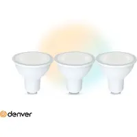 Denver Shl Wifi Rgb 440 älykäs Lamppu 3 Yksiköt