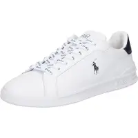 Ralph Lauren Heritage Court Ii Nappa Leather Sneaker - White - 38
