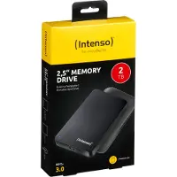 Intenso Ulkoiseksi kiintolevyksi - - Muistitikku - 2 To - USB 3.0 - Musta