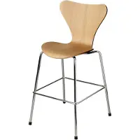 Fritz Hansen Series 7 Junior tuoli, tammi - kromi