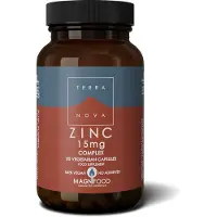 Terranova Zinc 15 mg Complex (bisglysinaatti), 50 kaps.