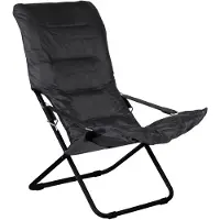 Fiam , Fiesta aurinkotuoli black leather