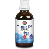 Kal Vitamin D-3 50mcg Vitamins Palautuminen
