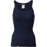 Rosemunde Rwbelle Silk U-Neck Strap Elastic T - Navy - S