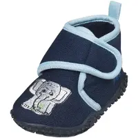 Playshoes Sisäkengät 'Elefant' marine / vaaleansininen / vaaleanharmaa