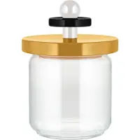 Alessi Sottsass purkki 75 cl, keltainen