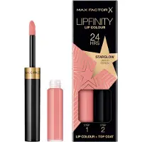 Max Factor Lipfinity 2-step Long Lasting Lipstick, 80 Starglow