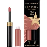 Max Factor Lipfinity 2-step Long Lasting Lipstick, 82 Stardust