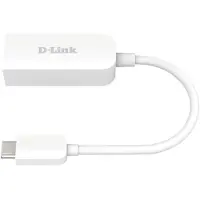 D-Link DUB-E250 - Verkkosovitin, valkoinen