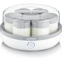 Severin Yaourtière - JG3518 - Kapasiteetti 7 purkkia 150 ml - Ilman BPA - 13W