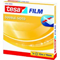 TESA Kaksipuolinen teippi 19mmx33m kirkas