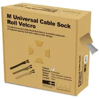 Multibrackets – M CABLE SOCK ROLL VELCRO SILVER 50M-L (7350022732841)