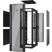 APC NetShelter SX, Itseseisova teline, 48U, 1704 kg, Musta (AR3357X617)