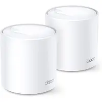 TP-LINK Deco X20, Wi-Fi 6 Mesh -järjestelmä, 2-pack, AX1800, valkoinen