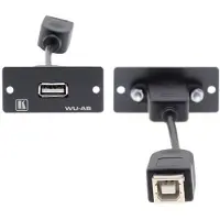 Kramer WU-AB(B) USB WALL PLATE INSERT (85-0118399)