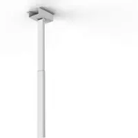 Hi Nd Hi-nd ceiling mount and telescope pipe 60-110cm white ral 9003-str