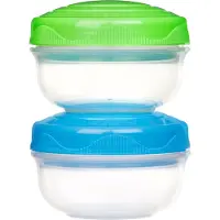 Sistema Minipurkki 2-pack 0,21 L, Sistema, Sininen