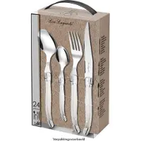Lou Laguiole - Tradition Aterimet 24 osaa Pearl