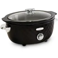 Fritel Family Slow cooker 5.5liter Black/Chrome