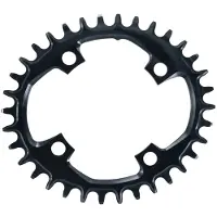 Garbaruk 94BCD Chainring Oval for SRAM, musta 30T 2021 Eturattaat