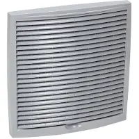 Vilpe 240X240 mm vaaleanharmaa monitoimi-säleikkö