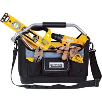 Stanley 1-96-182, Työkalulaatikko, Metalli, Muovi, Musta, Keltainen, 18 L, 15 kg, 420 mm