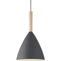 Nordlux Riippuvalaisin Nordlux Pure 20 Ø20 cm harmaa