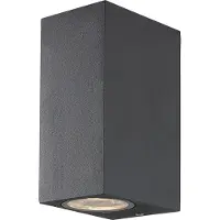 Airam Sund Double IP44 2XGU10 GLC ANT