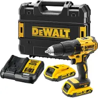 DeWalt Pora/ruuvinväännin DCD777D2T; 18 V; 2x2,0 Ah akku
