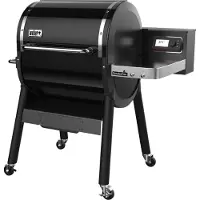 Weber Smoke fire ex4 gbs Pellettipolttoainegrilli musta