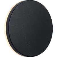 Nordlux LED-ulkoseinävalaisin Nordlux Flint Round Ø15 cm musta