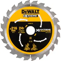 DeWalt Katkaisuterä puulle DT99568-QZ; 216x30 mm; Z24