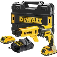 DeWalt DCF620D2K-QW - Kipsilevyruuvinväännin - akkukäyttöinen - 1/4" katkaisematon - 30 N-m - 2 akkua - 18 V