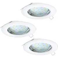 Eglo Uppospotti Eglo Peneto 3-os Ø 78 mm Valkoinen