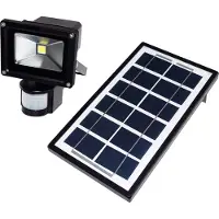Electrogear Valonheitin 4 W LED aurinkokenno ja tunnistin - ElectroGEAR