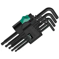 Wera Kuusiokoloavain TORX 967 PKL/9; TX8-TX40