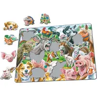 Larsen Maxi Happy Farm 36,5 x 28,5 cm palapeli