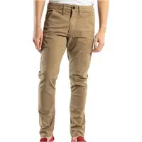 REELL Flex Tapered Chino Housut dark sand Koko 38/32