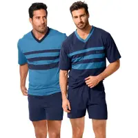 Le jogger Lyhyt pyjama sininen / laivastonsininen