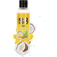 Stimul8 4-in-1 Maustettu voiteluaine (Määrä: 125 ml, Maku: Pina Colada)