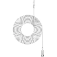 Mophie USB-A - Lightning latauskaapeli 3 m (valkoinen)